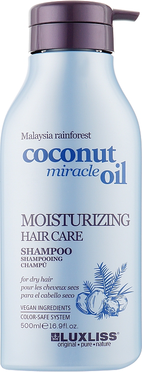 Шампунь увлажняющий для волос - Luxliss Moisturizing Hair Care Shampoo — фото N3