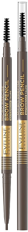 УЦЕНКА Водостойкий карандаш для бровей - Eveline Cosmetics Micro Precise Brow Pencil * — фото N1