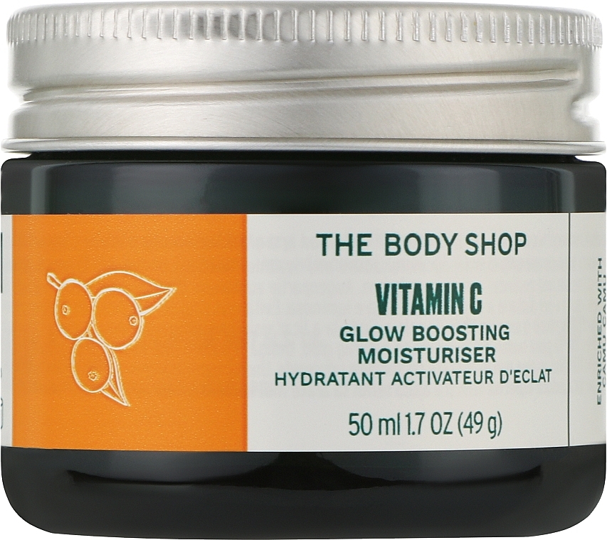 Крем для сияния лица "Витамин С" - The Body Shop Vitamin C Glow Boosting Moisturiser — фото N2