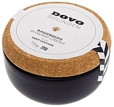 Мыло для бритья - Dovo Shaving Soap Deep Leather — фото N3