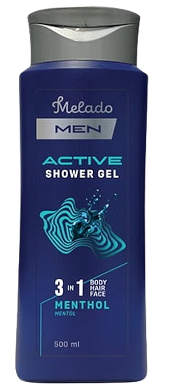 Гель для душу чоловічий 3 в 1 - Natigo Melado Men Active Shower Gel — фото N1