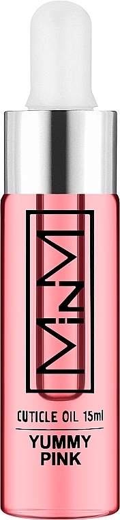 Олія для кутикули з піпеткою, барбарис - M-in-M Yummy Pink — фото N3