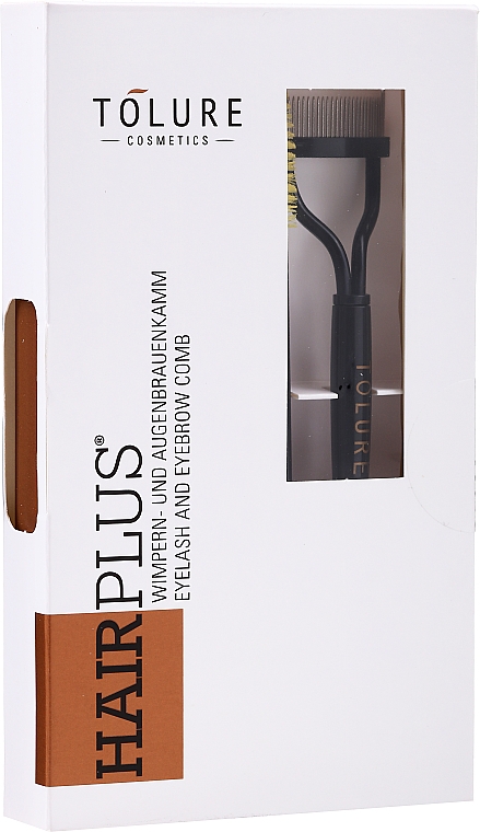 Набор - Tolure Cosmetics Hair Plus Eyelash And Eyebrow Comb (brush/2pcs) — фото N1