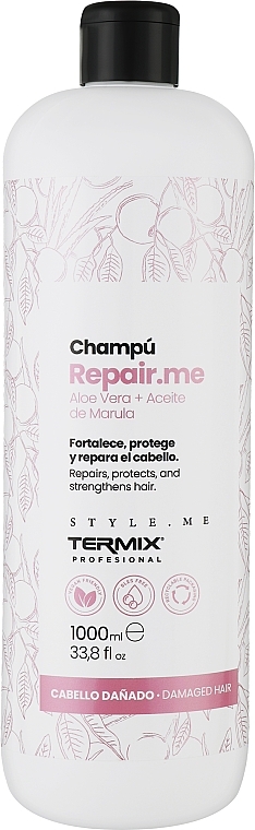 Восстанавливающий шампунь для волос - Termix Style.Me Repair.me Shampoo — фото N2
