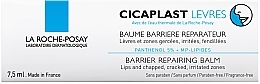 ПОДАРОК! Барьерный восстанавливающий бальзам для губ и обветренных, потрескавшихся, раздраженных участков кожи детей и взрослых - La Roche-Posay Cicaplast Levres — фото N4