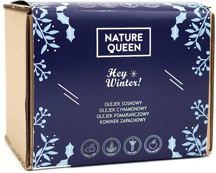 Набор - Nature Queen Hey Winter (essential/oil/3x10ml + acc/1pc) — фото N1