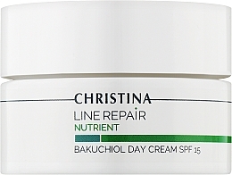 Парфумерія, косметика Денний крем SPF 15 з бакучіолом для обличчя - Christina Line Repair Nutrient Bakuchiol Day Cream SPF 15