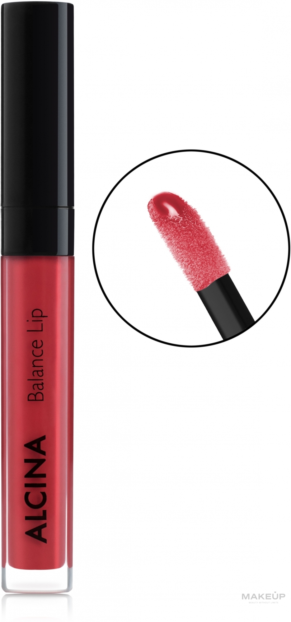 Блеск для губ - Alcina Balance Lip Pure Lip Lacquer — фото Tulip Red