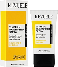 Зволожувальний крем для обличчя з вітаміном С - Revuele Vitamin C Moisturizer SPF 20 — фото N2