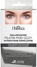 Гіалуронові подушечки для очей - L'biotica Hyaluronic Eye Pads — фото N4