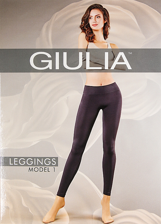 Леггинсы для женщин "LEGGINGS 1", nero - Giulia — фото N1