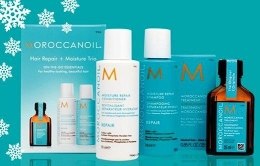 Парфумерія, косметика Дорожній набір - Moroccanoil Hair Care (shm/75ml + cond/75ml + mask/75ml + oil/25ml)