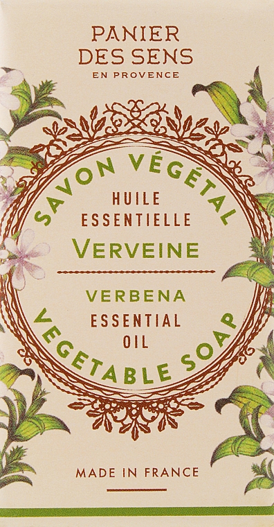Экстра-нежное растительное мыло "Вербена" - Panier des Sens Verbena Extra-gentle Vegetable Soap — фото N2