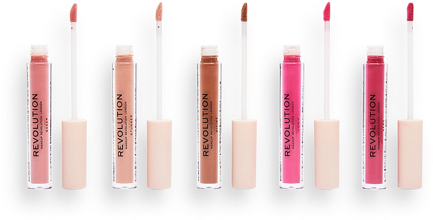 Набор, 10 продуктов - Makeup Revolution The Everything Lip Contour Gift Set — фото N4