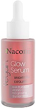 Духи, Парфюмерия, косметика Отшелушивающая сыворотка для лица - Nacomi Glow Serum Brightening & Exfoliating Serum