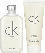 Парфумерія, косметика Calvin Klein CK One - Набір (edt/100ml + sh/gel/100ml)