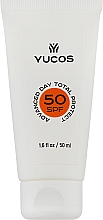 Парфумерія, косметика Легкий флюїд для обличчя з SPF50 - Yucos Advanced Day Total Protect SPF50