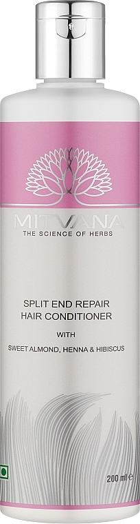 Кондиционер для волос против секущихся кончиков "Сладкий миндаль и лакрица" - Mitvana Split End Repair Hair Conditioner — фото N1