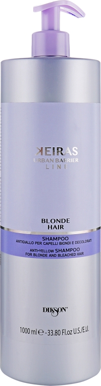 Шампунь для освітленого волосся - Dikson Blonde Hair Keiras Urban Barrier — фото N3