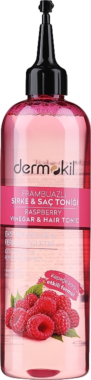 Тоник для волос с малиной - Dermokil Raspberry Hair Tonic — фото N1