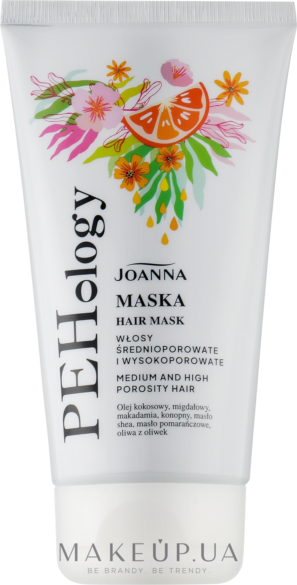 Маска для волос средней и высокой пористости - Joanna PEHology Medium And High Hair Porosity Hair Mask — фото 150g