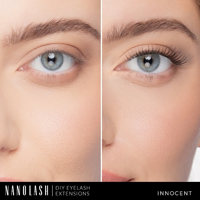 Накладные ресницы - Nanolash Diy Eyelash Extensions Innocent — фото N3