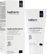 MULTIPERFORMANCE Зволожувальний крем для сухої шкіри обличчя SPF 20 - Ivatherm Multi-performance Hydrating Face Cream SPF 20 — фото N3