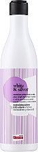 Шампунь светлых и седых волос анти-желтый эффект - Glossco Treatment White & Silver Shampoo — фото N1