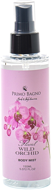 Міст для тіла "Дика орхідея" - Primo Bagno Floral Wild Orchid Body Mist — фото N1