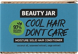 Парфумерія, косметика Твердий кондиціонер для волосся - Beauty Jar Cool Hair Don`t Care Moisture Solid Hair Conditioner