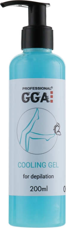 Охлаждающий гель для депиляции - GGA Professional Cooling Gel — фото N1