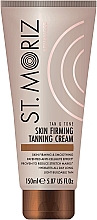 Крем для автозасмаги - St. Moriz Advanced Gradual Tan & Tone Skin Firming Self Tanning Cream Medium — фото N1