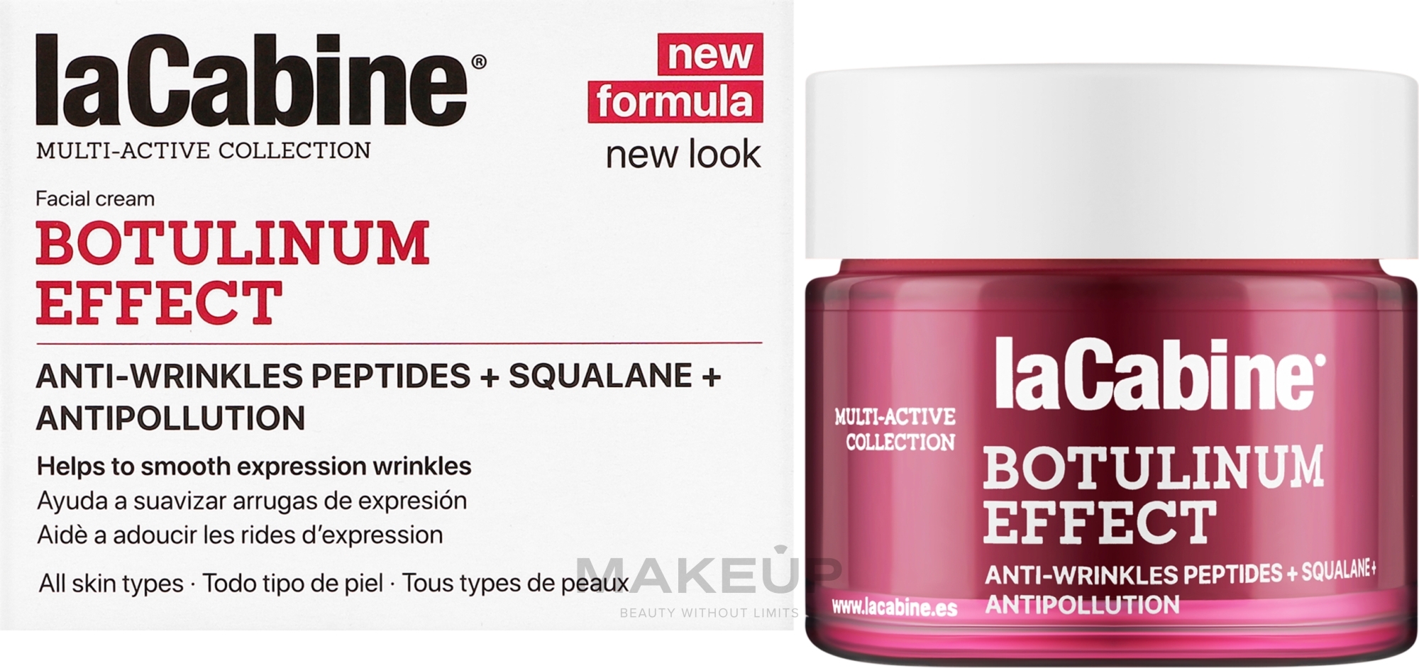 Антивіковий крем для обличчя - La Cabine Botulinum Effect Cream — фото 50ml