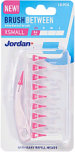 Межзубные ершики, 0,4мм, 10шт - Jordan Interdental Brush — фото N1