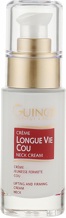 Укрепляющий крем для шеи "Долгая жизнь клетки" - Guinot Longue Vie Cou Firming Vital Neck Care