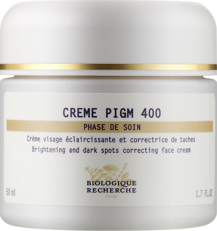 Осветляющий и депигментирующий крем - Biologique Recherche Creme Pigm 400