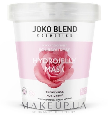 Маска гидрогелевая для лица - Joko Blend Bourbon Rose Hydrojelly Mask — фото 200g