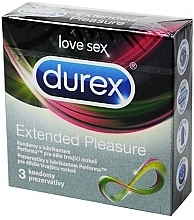 Презервативы , 3 шт - Durex Extended Pleasure — фото N1