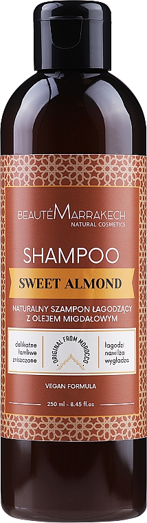 Шампунь з олією солодкого мигдалю - Beaute Marrakech Sweet Almond Shampoo — фото N1