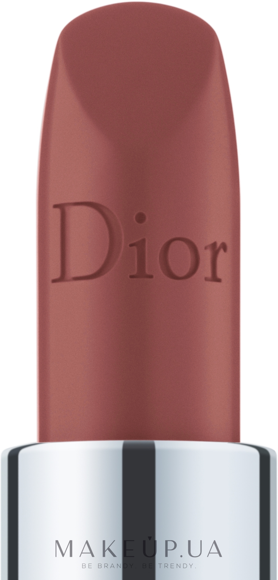 Помада для губ зі змінним блоком - Dior Rouge Refillable Lipstick — фото 100 - Rossetto - Satin