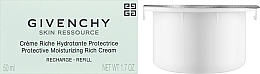 Зволожувальний і живильний крем для обличчя - Givenchy Skin Ressource Protective Moisturizing Rich Cream (змінний блок) — фото N2