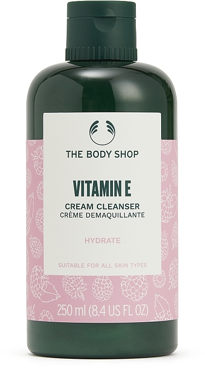 Очищающее молочко для лица "Витамин Е" - The Body Shop Vitamin E Cream Cleanser New Pack — фото N1