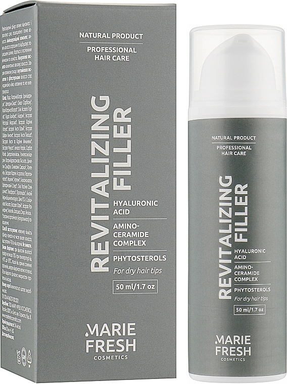 Ревитализирующий филлер для сухих кончиков волос - Marie Fresh Cosmetics Professional Hair Series Revitalizing Filler — фото N2