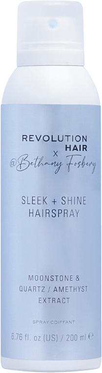 Лак для волос - Revolution Haircare x Bethany Fosbery Sleek And Shine Hairspray  — фото N1