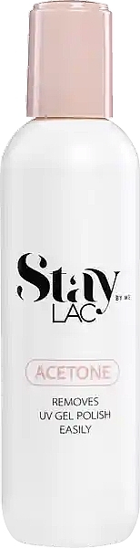 Жидкость для снятия лака - Staylac Quick&Easy Acetone Remover — фото N1