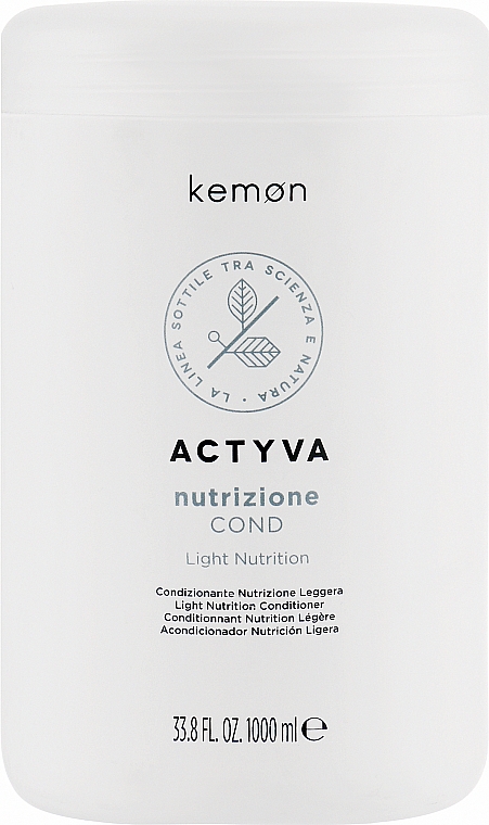 Кондиционер для слегка сухих волос - Kemon Actyva Nutrizione Cond — фото N3