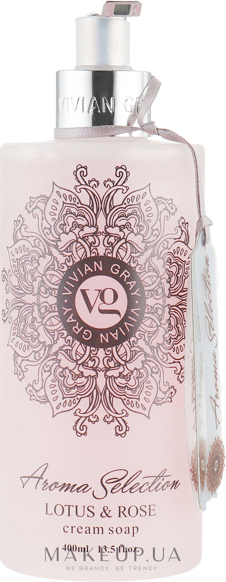Рідке крем-мило - Vivian Gray Aroma Selection Lotus & Rose Cream Soap — фото 400ml