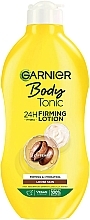 Зміцнювальний лосьйон для тіла з кофеїном - Garnier Body Tonic 24H Firming Lotion Caffeine — фото N1