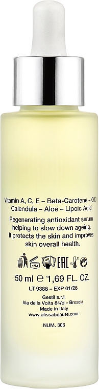 Сироватка на основі коферменту Q10 і вітамінів - Alissa Beaute Bio Active Multivitamin Q10 — фото N2