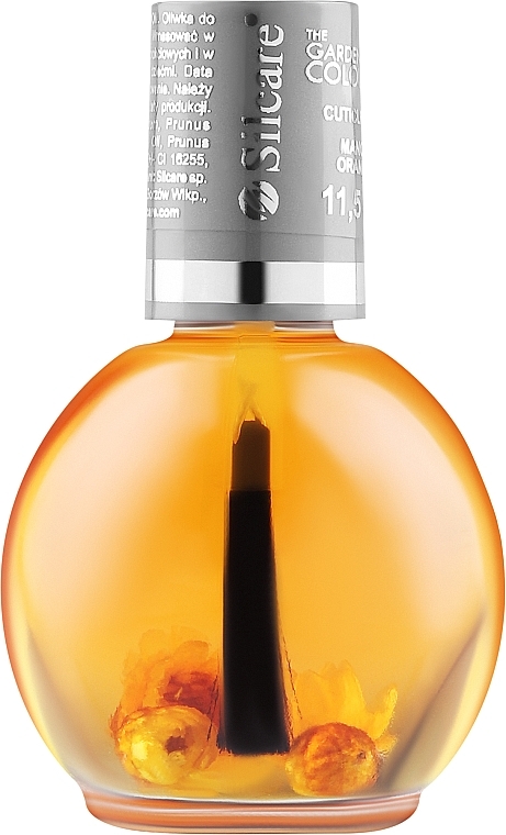 Олія для кутикули з квітами "Оливка, манго та апельсин" - Silcare Oil Olive Mango Orange — фото N1
